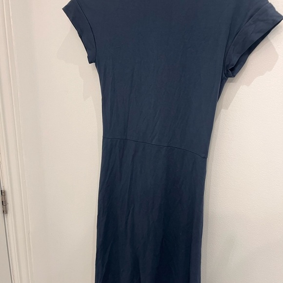 ALESSANDRO DELL'ACQUA bleu dress size 8 bleu short sleeve dress - Picture 4 of 14